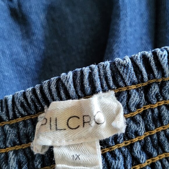 Pilcro Denim Dress 1X - Picture 9 of 9
